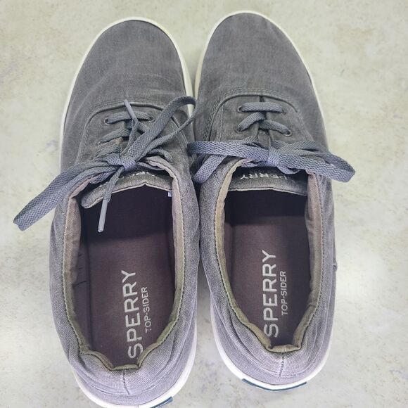 Sperry Sneakers Gray 10.5  - Picture 6 of 8